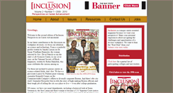 Desktop Screenshot of inclusion.baystatebanner.com